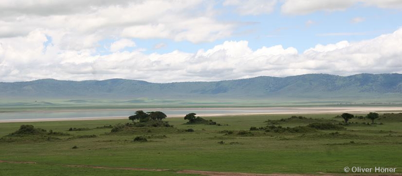 Le Cratère du Ngorongoro pendant la saison des pluies