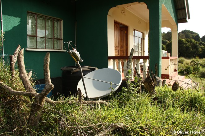 Accès internet par antenne satellite